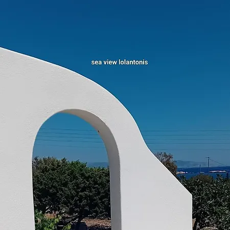 Feriehus Sea View Lolantonis Aspro Chorio